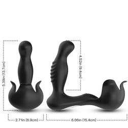 ARMONY SURROUND ANAL VIBRATOR TESTICLE STIMULATOR REMOTE BLACK