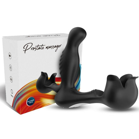 ARMONY VIBRATEUR SURROUND ANAL STIMULATEUR TESTICULOS TELECOMMANDE NOIR