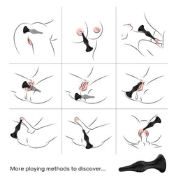 ARMONY VIBRATEUR PLUG ANAL TELECOMMANDE NOIR
