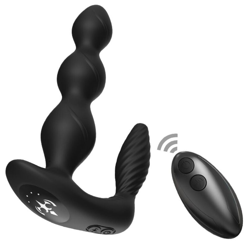 ARMONY MANFUN VIBRATEUR STIMULATEUR ANAL PLUG TELECOMMANDE NOIR