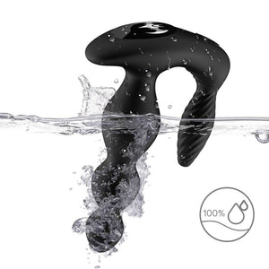 ARMONY MANFUN VIBRATEUR STIMULATEUR ANAL PLUG TELECOMMANDE NOIR
