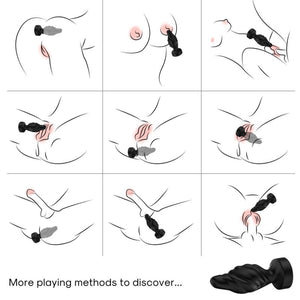 ARMONY VIBRATEUR PLUG ANAL TELECOMMANDE NOIR