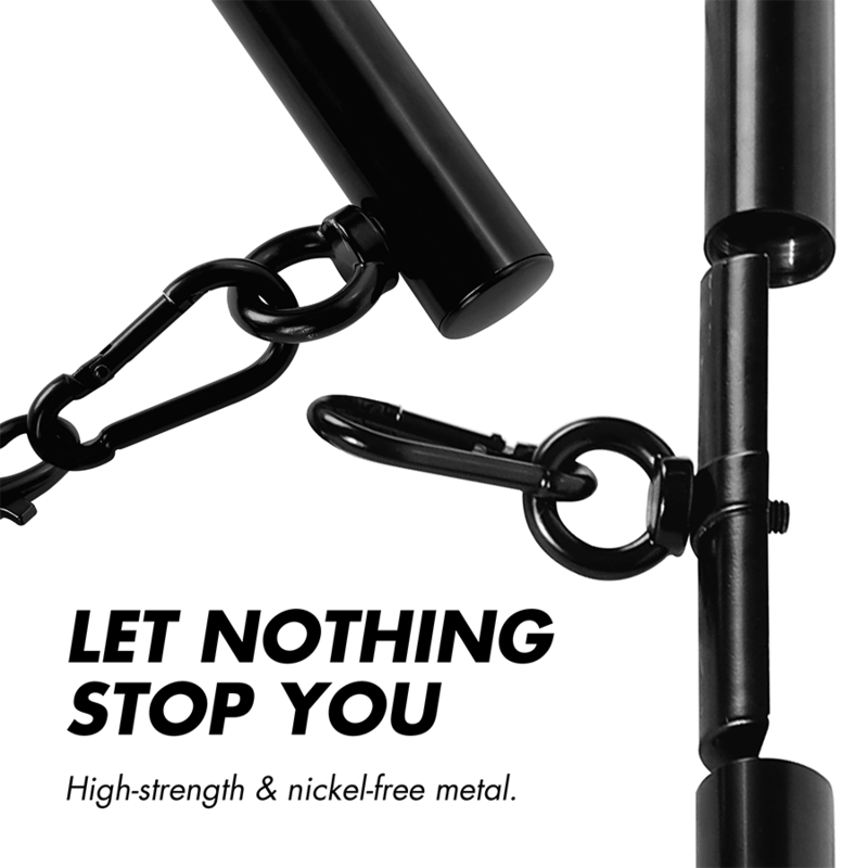 FETISH SUBMISSIVE BONDAGE BARRE SEPARATEUR REGLABLE 4 PIECES