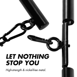 FETISH SUBMISSIVE BONDAGE BARRE SEPARATEUR REGLABLE 4 PIECES