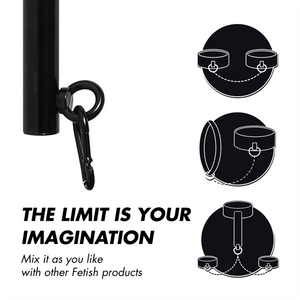 FETISH SUBMISSIVE BONDAGE BARRE SEPARATEUR REGLABLE 4 PIECES