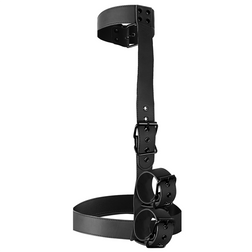 FETISH SUBMISSIVE BONDAGE ENSEMBLE DE RETENUE CORPS COL ET POIGNETS