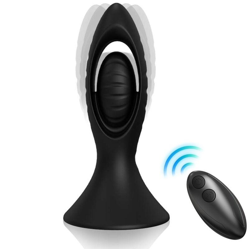 ARMONY VIBRATEUR PLUG ANAL SILICONE NOIR