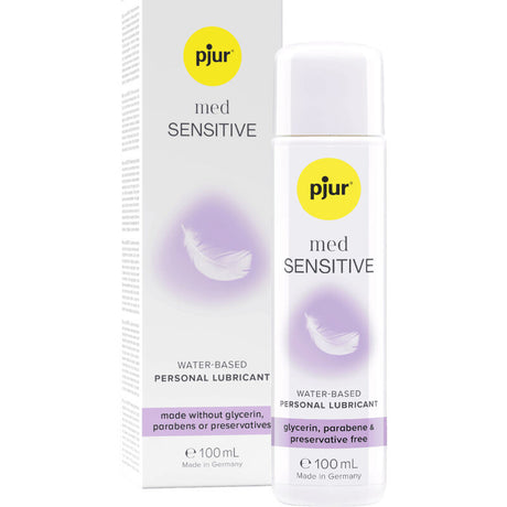 Lubrifiant hypoallergénique sans glycérine 100 ml — Pjur Med Sensitive · Pjur · Base eau