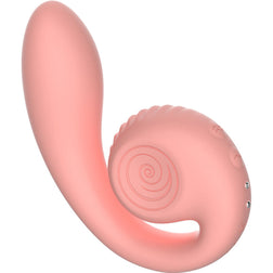 SNAIL VIBE - STIMULATEUR DOUBLE GIZI ROSE — vue de face