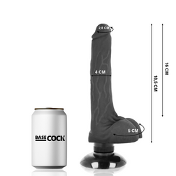 Gode vibrant 2-in-1 avec extenseur 18,5 cm — Twix System