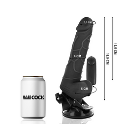 Realistic Vibrating Dildo 18.5 cm with Wired Remote