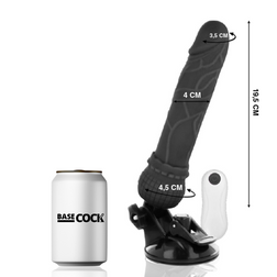 Realistischer Vibrationsdildo, 19,5 cm, mit Kabelsteuerung