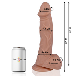 Realistic Suction-Cup Dildo 22.0 cm × Ø 4.4 cm — N°26