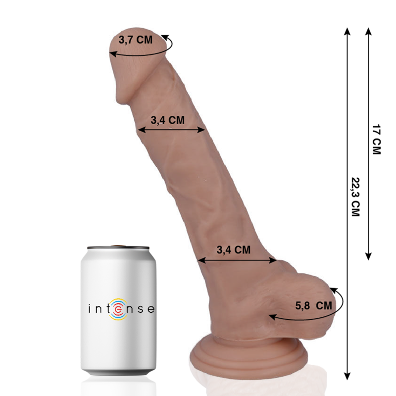 MR INTENSE 28 PENIS REALISTE 223 CM O 34 CM