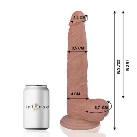 Realistic Suction-Cup Dildo 22.7 cm × Ø 3.5 cm — N°29 — image 3