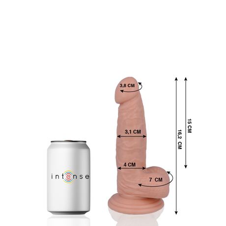 Gode réaliste Mr Intense 4, 16,2 cm de longueur et 3,1 cm de diamètre