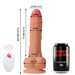 Master Huck Automatic Thrusting Realistic Vibrating Dildo
