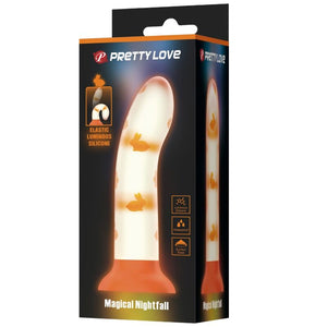 PRETTY LOVE GODE MAGIQUE NIGHTFALL SANS VIBRATION ORANGE LUMINEUX