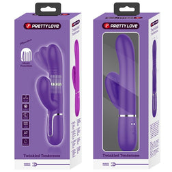 Rabbit vibrant rotatif stimulateur clitoris 19 cm — Canrol Violet