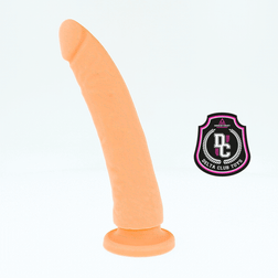 Gode en silicone 23 cm couleur peau pour homme