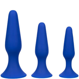 Kit 3 plugs silicone avec ventouse — Admiral · Calexotics · Plugs