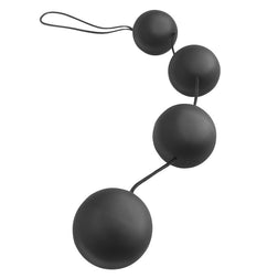 Perles anales Deluxe Vibro Balls - vue produit principale