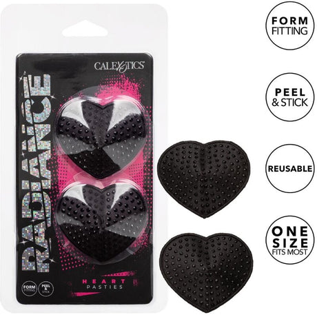 CALEXOTICS RADIANCE BOUCLIERS MALINS BIJOU EN FORME DE COEUR