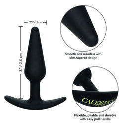 Plug effilé silicone ultra-fin — autre angle