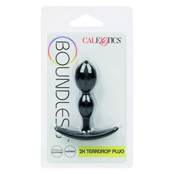 Plug double bulbe silicone noir — emballage
