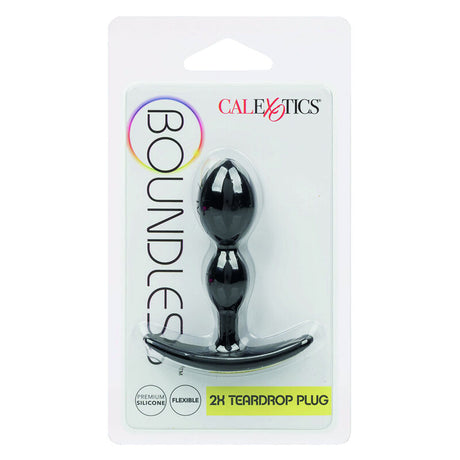 Plug double bulbe silicone noir — emballage
