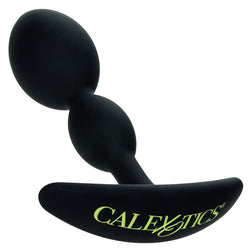 Plug double bulbe silicone noir — en situation