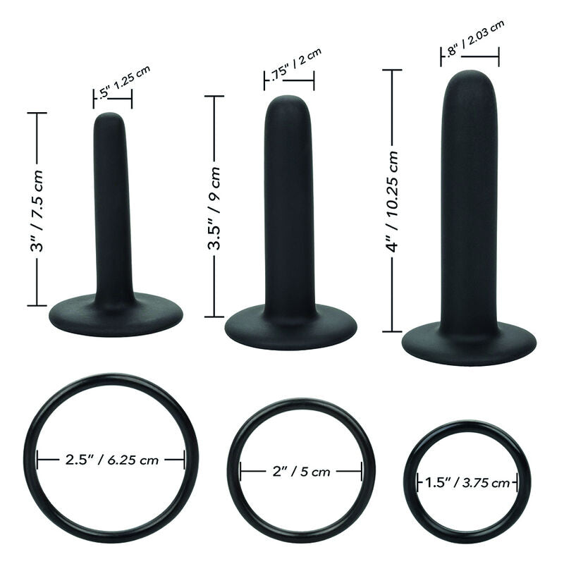 CALEXOTICS BOUNDLESS KIT DE CHEVILLES EN SILICONE