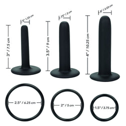 CALEXOTICS BOUNDLESS KIT DE CHEVILLES EN SILICONE