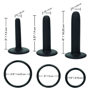 CALEXOTICS BOUNDLESS KIT DE CHEVILLES EN SILICONE