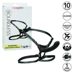Boundless Rechargeable Harness vibro silicone 16 cm