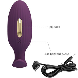 PRETTY LOVE PLUG ANAL CONTROLE PAR APPLICATION JEFFERSON VIOLET