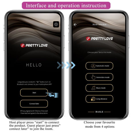 PRETTY LOVE PLUG ANAL CONTROLE PAR APPLICATION JEFFERSON VIOLET