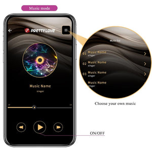 PRETTY LOVE PLUG ANAL CONTROLE PAR APPLICATION JEFFERSON VIOLET