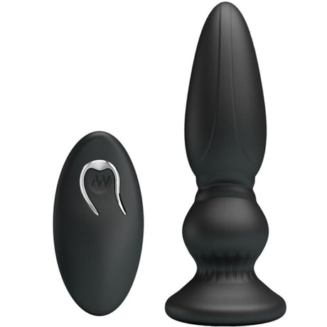 Plug vibrant 12 modes avec télécommande — vue détaillée