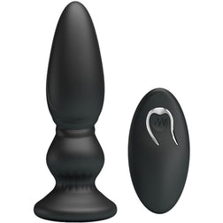 Plug vibrant 12 modes avec télécommande pour homme