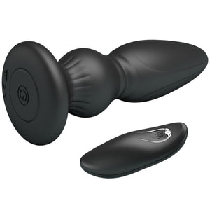 Plug vibrant 12 modes avec télécommande — gros plan