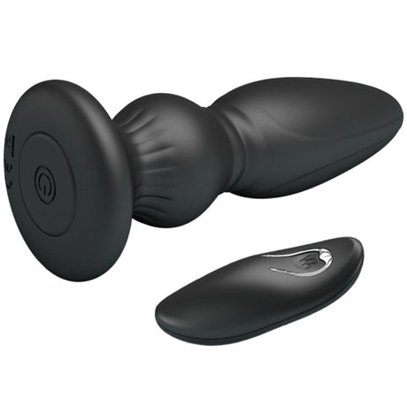 Plug vibrant 12 modes avec télécommande — gros plan
