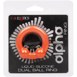CALEXOTICS ALPHA BAGUE DOUBLE BILLE ORANGE