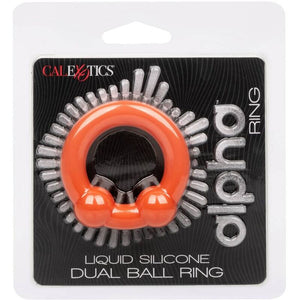 CALEXOTICS ALPHA BAGUE DOUBLE BILLE ORANGE
