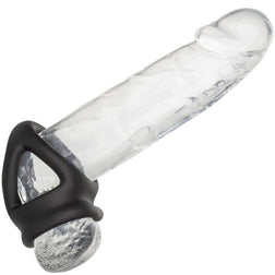 CALEXOTICS ALPHA BAGUE DUAL CAGE NOIR