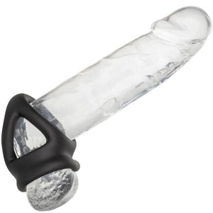 CALEXOTICS ALPHA BAGUE DUAL CAGE NOIR