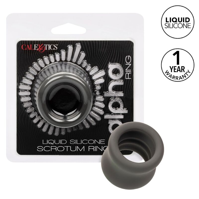 CALEXOTICS ALPHA ANNEAU DETIREMENT DU SCROTUM NOIR