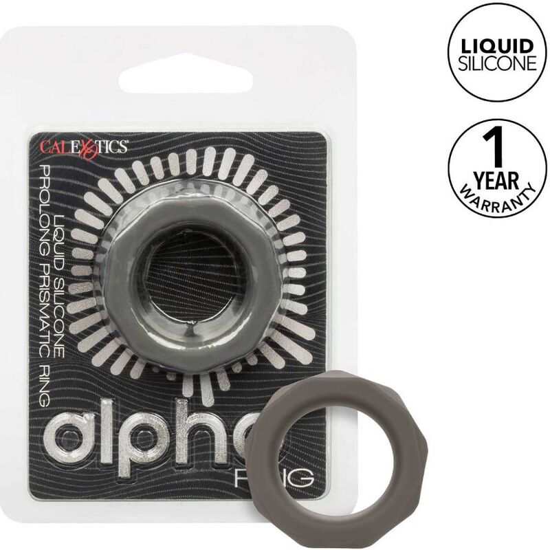Cockring silicone prismatique — CalExotics Alpha Ring · Calexotics · Cockrings silicone