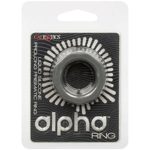 Cockring silicone prismatique — gros plan