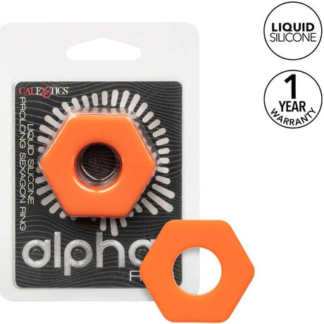 CALEXOTICS ALPHA BAGUE PROLONG SEXAGON ORANGE